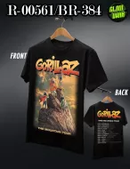 R - 00561 - BR - 384 GORILLAZ T-shirts,ROCK&TEES, Caballo