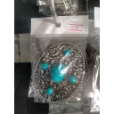 K T M N 14 (Пряжки) синий камень (blue stone, 5 PIC)