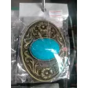 K T M N 21 (Пряжки) синий камень (blue stone)