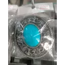 K T M N 25 (Пряжки) синий камень (blue stone)