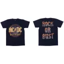 AC DC TDM 1446 HOT ROCK T- SHIRTS
