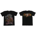 IRON MAIDEN TDM 1762 HOT ROCK T- SHIRTS