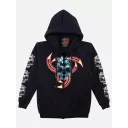 H-142-GW17-F (Hoody with ZIP, Rock Eagle)