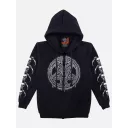 H-168-4476-F (Hoody with ZIP, Rock Eagle)