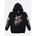 H-178-4498-F (Hoody with ZIP, Rock Eagle)
