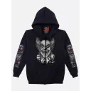 H-184-Gw169-F (Hoody with ZIP, Rock Eagle)