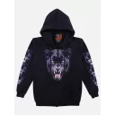H-199-GW223229-F (Hoody with ZIP, Rock Eagle)