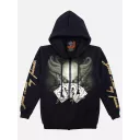 H-203-GW 160F (Hoody with ZIP, Rock Eagle)