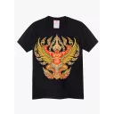 TH.4-016 (Thai Arts, Rock Eagle)  T-shirt