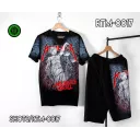 RTM 017 Caballo Metallica (t-shirt and shorts)