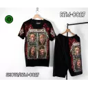 RTM 0027 Caballo Metallica (t-shirt and shorts)