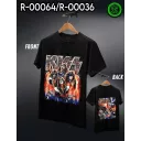 R-00064-R-00036 KISS (T-shirts,ROCK&TEES, Caballo)