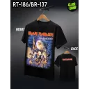 CABALLO RT-186 - BR- 137 IRON MAIDEN t-shirt