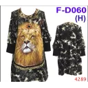 Rock Eagle dress F-D 060 (H) 4289 (Платье, туника,животные)