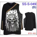 Rock Eagle dress SS-S- 049 (D) BTD-002 (Платье, туника,черепа)