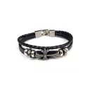 БР 083 (БРАСЛЕТ,35 tb, КОЖ,Wanchai )