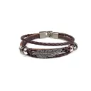 БР 094 (БРАСЛЕТ,35 tb, КОЖ,Wanchai )