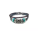 БР 154 (БРАСЛЕТ, 35 tb, КОЖ,Wanchai )