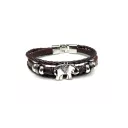 БР 161 (БРАСЛЕТ, 35 tb, КОЖ,Wanchai )