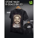 CABALLO STONE WASH R-00403 BR- 101 POST MALONE (t-shirt) Группы