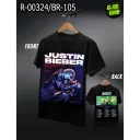 R-00324 -BR-105 JUSTIN BIEBER  (футболка Caballo)