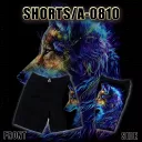 A - 0810  (SHORTS, ВОЛК, Caballo)