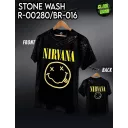 CABALLO STONE WASH R-00280 -BR - 016  NIRVANA (t-shirt)