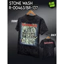 CABALLO STONE WASH R-00463-BR - 137  IRON MAIDEN (t-shirt)
