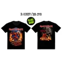 R - 00537 - BR - 378 IRON MAIDEN T-shirts,ROCK&TEES, Caballo