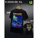 MEGADETH, CABALLO R - 00510,BR - 314  t- shirt